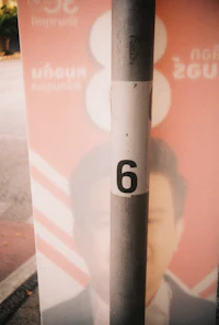 a parking meter with a number on it